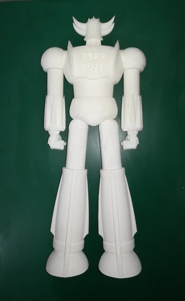 Grendizer Goldrake Atlas UFO Robot Statua 32CM JUMBO 3D Print TOYSFAKTORY®  - Immagine 3 di 3
