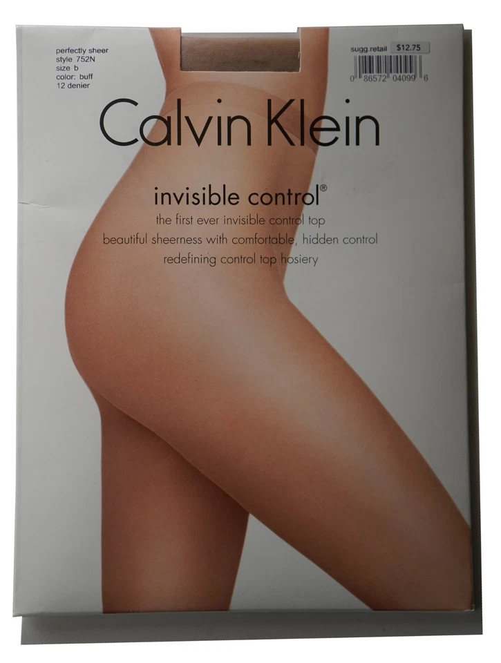 Top de control invisible CALVIN KLEIN Buff talla b suave opaco negro talla 1 Foto 2 de 3