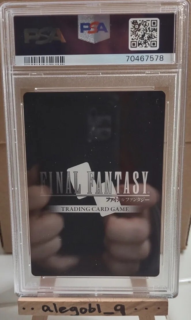 PSA 10 Gem Mint Final Fantasy TCG Opus XI Tifa Full Art Foil