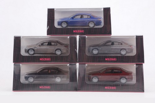 Shadow Maßstab 1:64 BMW M5 E60 grau Diecast Auto Sammlung Geschenk Modell Spielzeug - Bild 3 von 9
