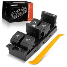 Front Left Driver Side Power Window Switch Compatible with Volkswagen Jetta