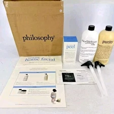 Philosophy Instant Home Facial 3 PIECE SET Complete Skin Rejuvenation and Detox