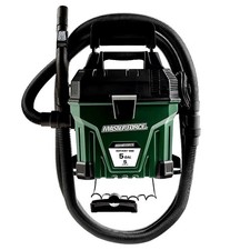 5 Gallon 5 Peak HP Wet Dry Vacuum Wall Mount Remote Control Garage Shop Vac