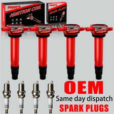 4x High Performance Ignition Coil Spark Plug For Dodge And Jeep Compass Uf557 4x High Performance Ignition Coil Spark Plug For Dodge And Jeep Compass Uf557