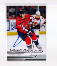 PIERRICK DUBE autographed '24/25 WASHINGTON CAPITALS 