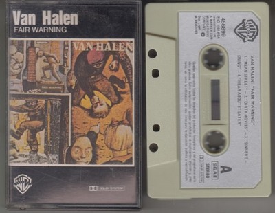 VAN HALEN cassette FAIR WARNING 1985 Spain