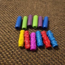 12 Soft Pencil gripper kids/toddler handwriting aid tools for beginnersPencil...