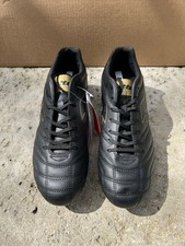 Lotto Stadio 705 FG Soccer Cleats Brand New Men  s Size 7.5 Black/Gold