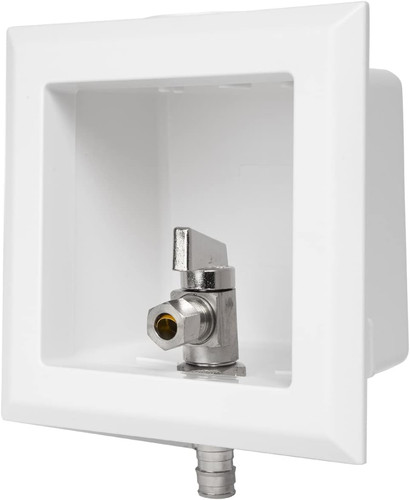 1 Piece EFIELD Toilet Outlet Box,1/2"Pex-A Expansion X 3/8"OD Comp