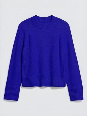 Old Navy SoSoft Crewneck Sweater Womens, Relaxed Knit - Cream, Black or Blue NWT