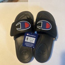 Champion Unisex Mega Slide Adjustable Slide Sandal. Size: Men s 5 / Women s 7