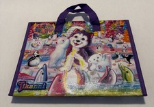 Used Lisa Frank Art Case Tikanni Dog Polar Bear Dolphins Puffins Arctic