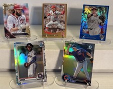 Serial Numbered 5 Card Lot