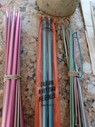 Vintage Aluminum Knitting Needle/Crochet Hook Lot Assorted Sizes W/Case As Found — photo 4