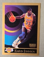 1990-91 SkyBox Magic Johnson #138 Los Angeles Lakers Base Basketball Card