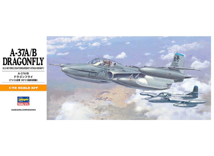 Hasegawa HGHAA12 1/72 - A-37 A/B Dragonfly