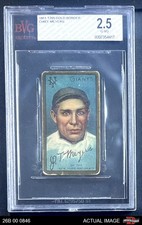 1911 T205 Chief Meyers Giants BVG 2.5 - GD+