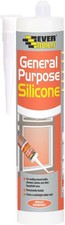 Everbuild EVBGPSCL General Purpose Silicone Sealant, Clear, 280 ml