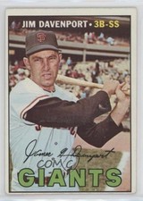 1967 Topps Jim Davenport #441 2jq