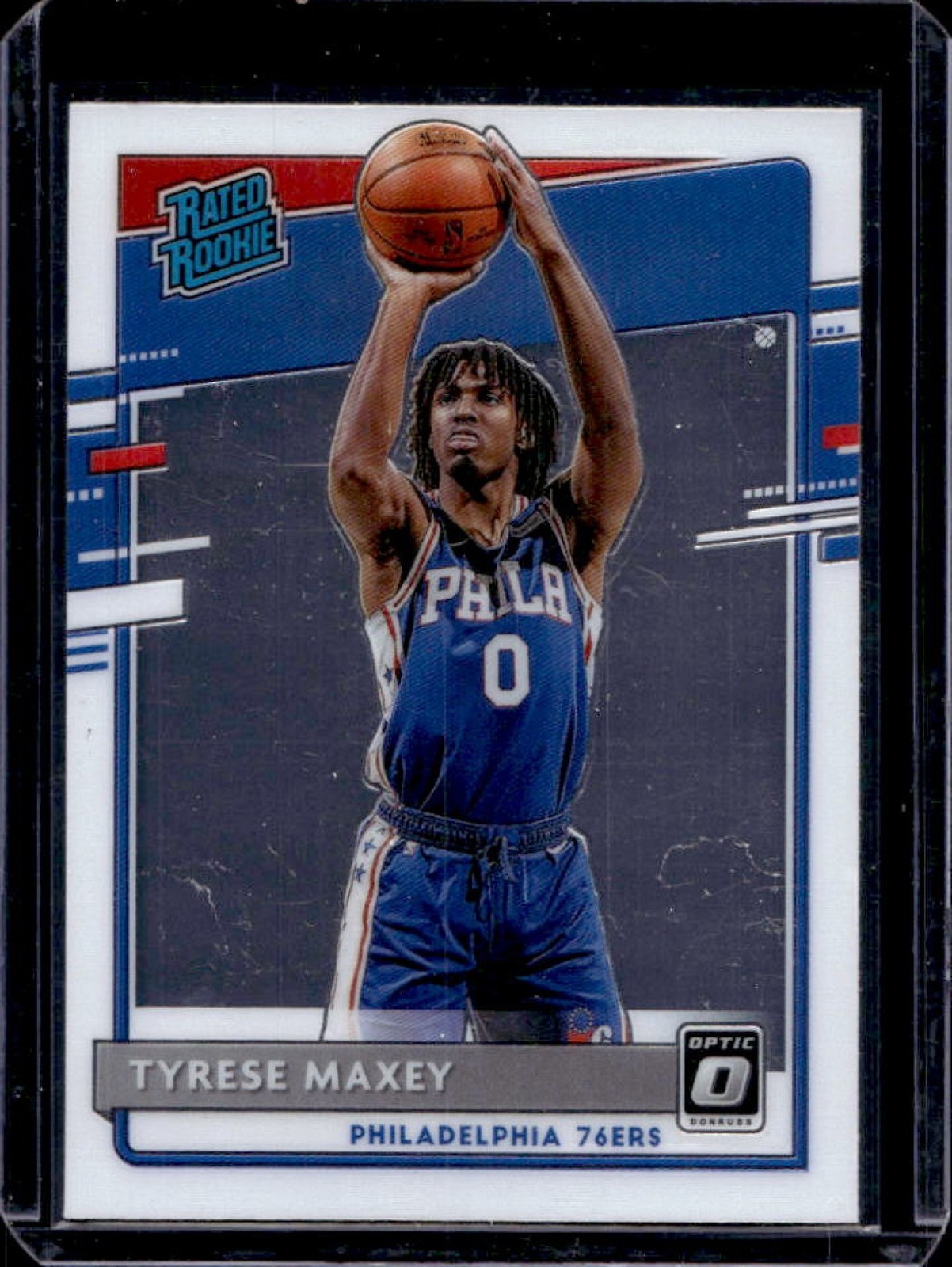 2020-21 Donruss Optic Tyrese Maxey Rookie #171 76ers