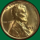 1939-S Lincoln Wheat Cent Brilliant Uncirculated BU Coin #35110