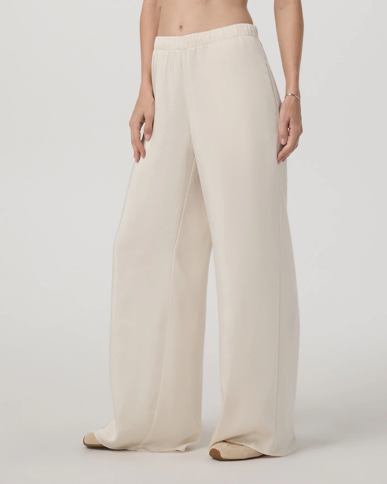 Vuori Milkweed Nova Satin Wideleg Pant Brand New XS