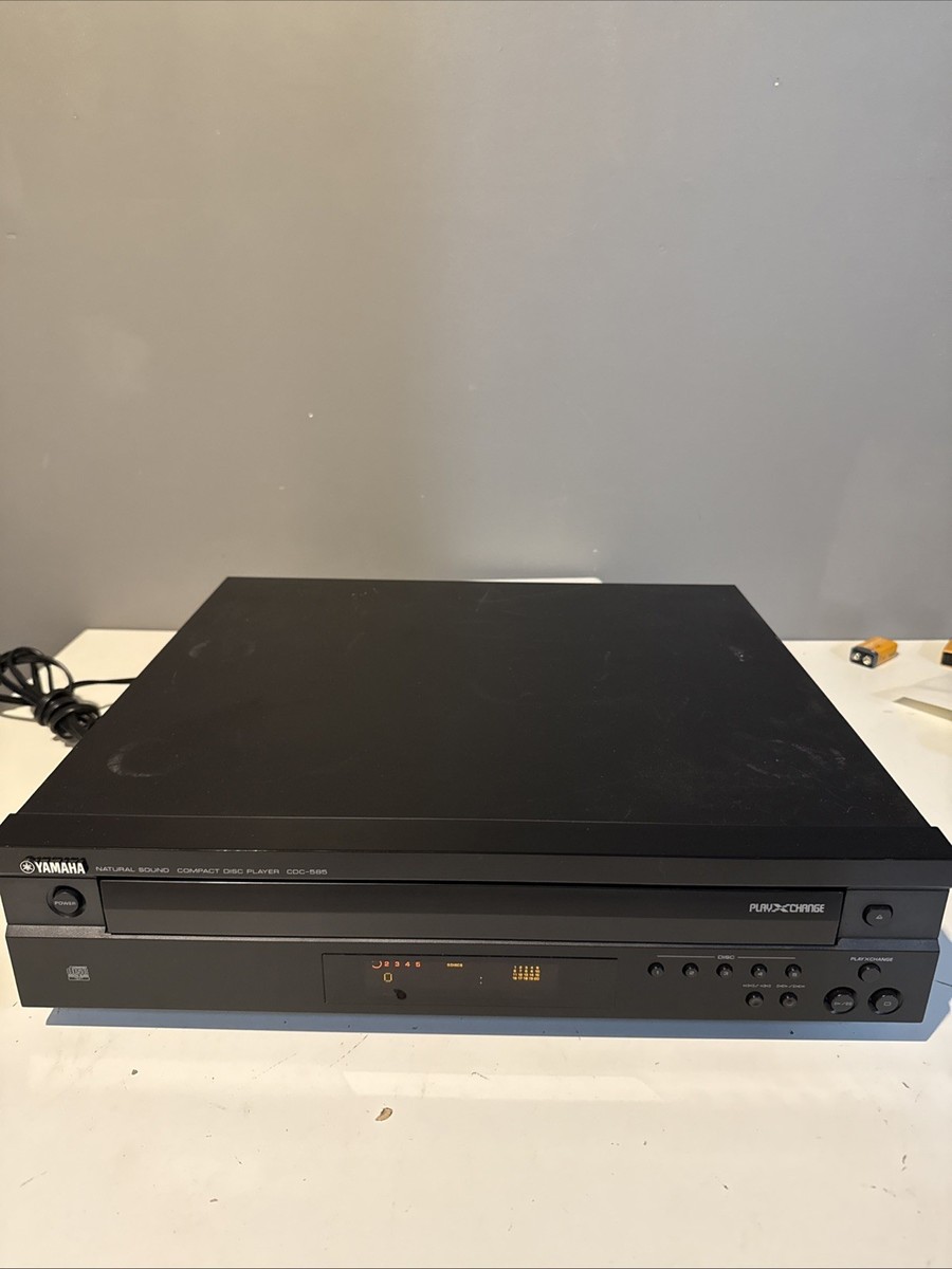 Yamaha CDC-585 Natural Sound 5 CD Disc Player Changer Works - No