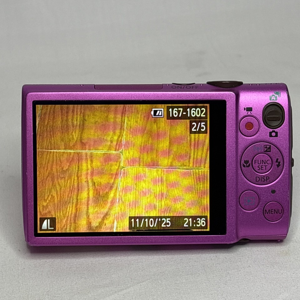 Canon PowerShot ELPH 330 HS 12.1 Megapixel Digital Camera - Pink w ...