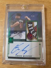 2024 Impeccable Owen Murphy Atlanta Jumbo Patch Auto 1/4 RC Prospect RPA Braves