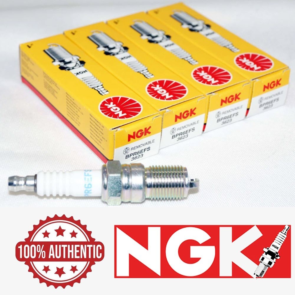NGK BPR6EFS STANDARD Plug 3623 Spark Plugs Set of 4