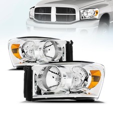Front Headlight Assembly for 2006-2008 DODGE RAM 1500/2006-2009 DODGE RAM 250...