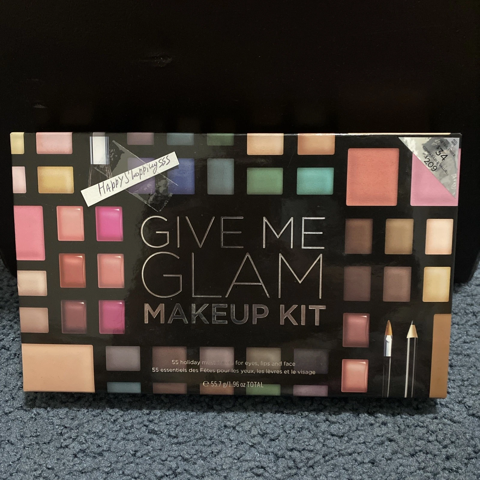 Rare ! Victoria Secret Give Me Glam Makeup Kit 55 Piece, New- Read Description!