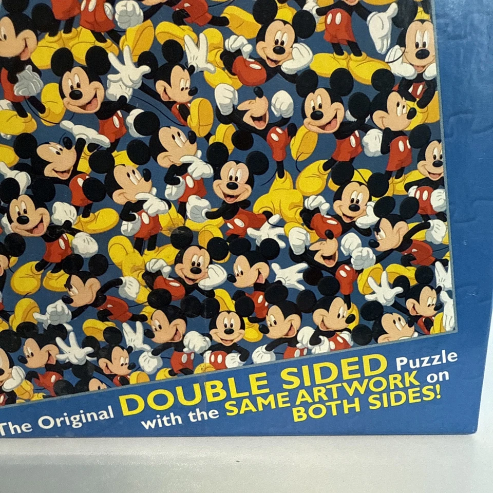 Disney Mickey Mouse World’s Most Difficult double sided 500 pc jigsaw puzzle - Image 3 of 4