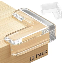 Baby Proofing Corner Protector Guard,12 Pack Table Corner Protectors Safety Chil