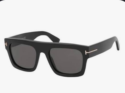 Tom Ford Sunglasses Fausto - Black - TF 711 01A - Very Good Condition
