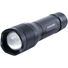 Cyclops Tactical Flashlight 1500 Lumens AAA Aluminum Black - CYCTF1500