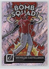 2022 Panini Donruss Bomb Squad Rapture Nick Castellanos Nicholas #BS-10 1pi0