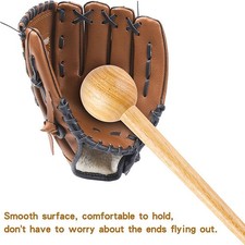 Maillet de gant de softball en bois en caoutchouc 36cm Mitt Accessoires Poids de