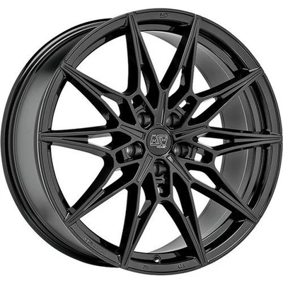 Jante En Alliage Pour Audi Q7 8,0J19" 5X112 27 73 MSW MSW 75 GLOSS BLACK - Photo 1/2