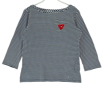 Tommy Hilfiger Pull Col Rond Femme Maille Coton Taille S Multicolore - Photo 1/4