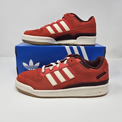 adidas originals forum low red