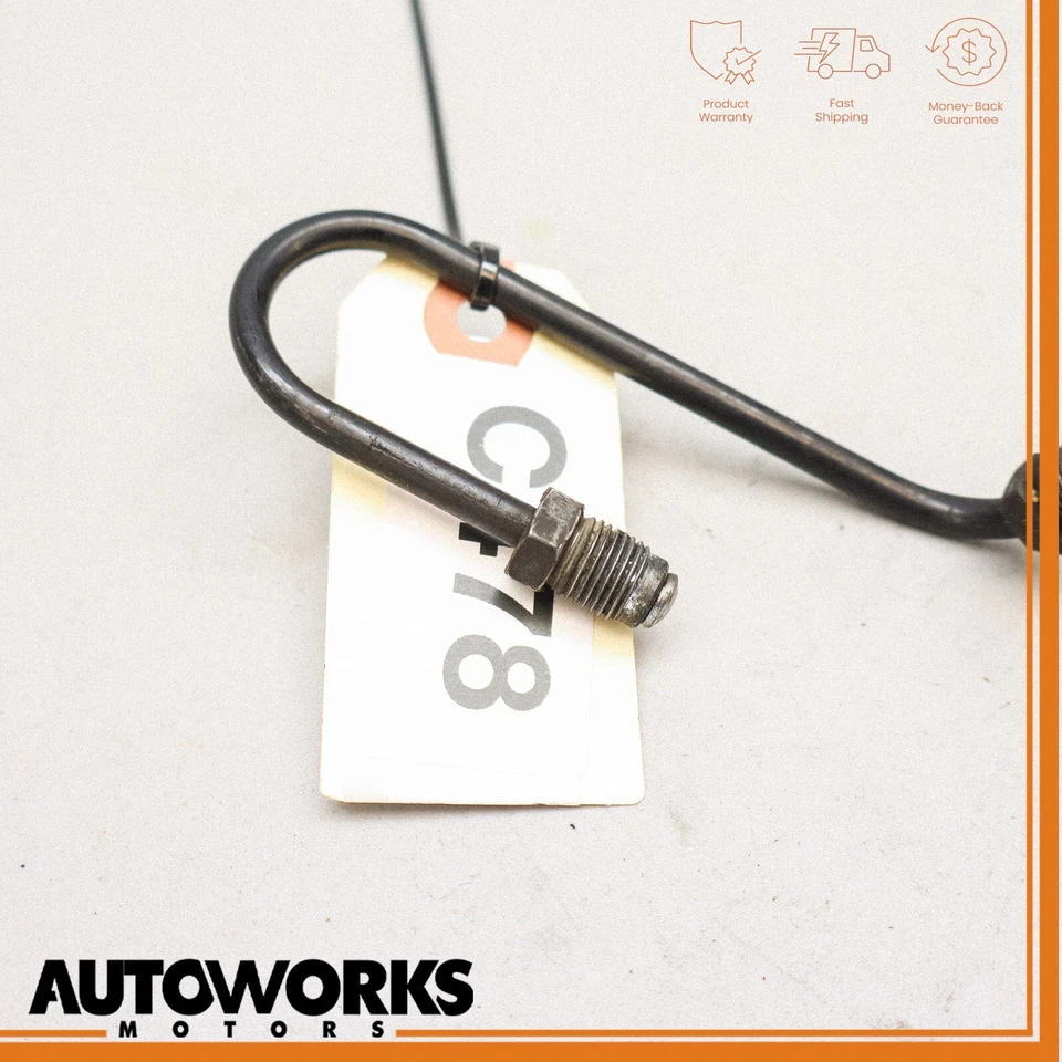 Трубка заднего правостороннего тормозного шланга 03–10 Porsche Cayenne 955 95535558401 от оригинального производителя - Изображение 3 из 4