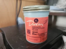 Duncan Ceramic Glaze Gloss Crystaltone - Blue Crystal Clear - 20101
