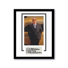 Calvert DeForest "The Late Show" AUTOGRAPH Signed Framed 11x14 Display ACOA