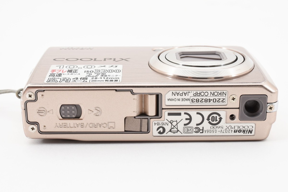 デジタルカメラ Nikon coolpix S600 Amazon | Nikon デジタルカメラ COOLPIX S600 ピンクゴールド