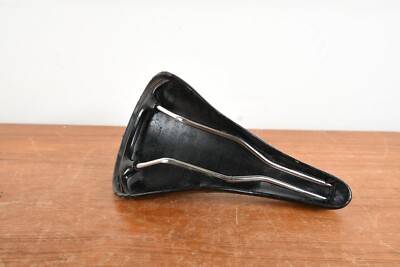 Vintage Bianchi Selle Italia RoadBike SADDLE Leather Mundialita TourBicycle SEAT