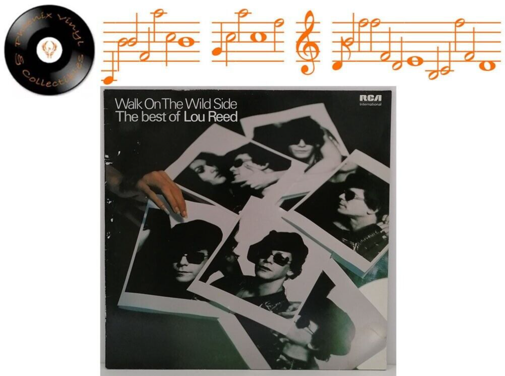 The Best Of Lou Reed Walk On The Wild Side Vinyl LP - EX