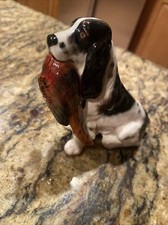 Porcelain Cocker Spaniel Figurine with Pheasant in Mouth — listing 6