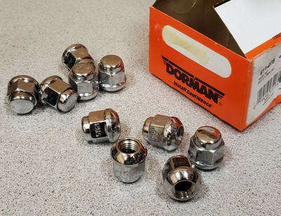 Box Of 10 Dorman Wheel Lug Nuts 611 075 M12 1 5 X 19 Mm Hex Free Ship Honda Ebay
