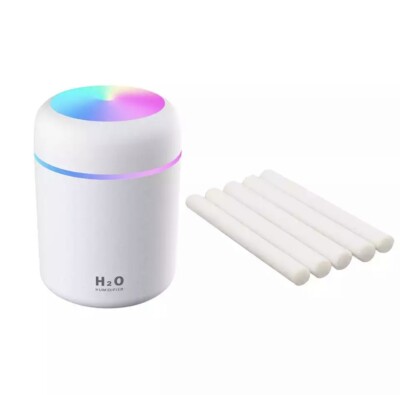 300ml Mini Air Humidifier Ultrasonic Aroma Essential Oil Diffuser Mist Sprayer